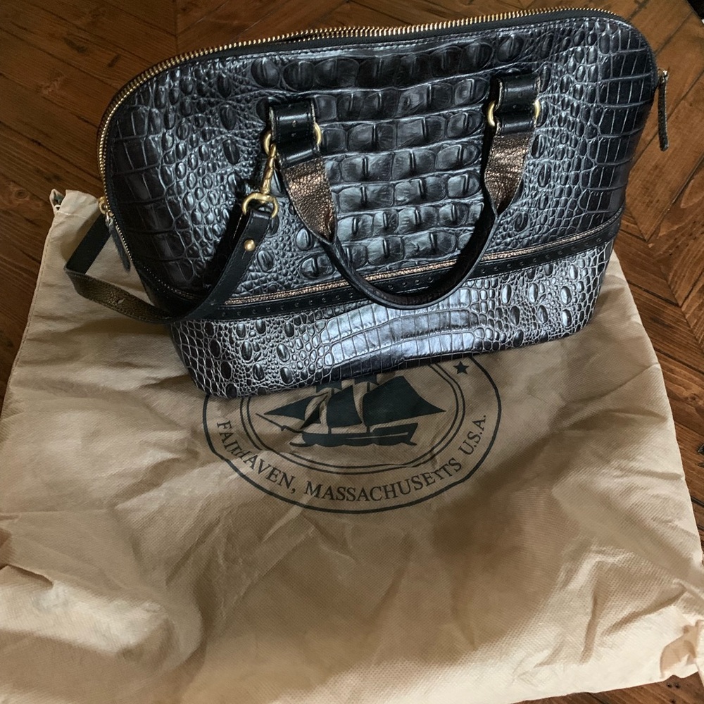 Black Brahmin Satchel